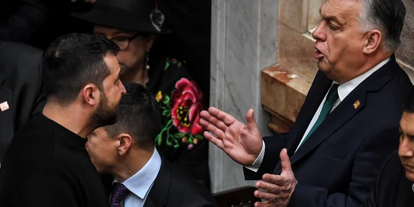 Volodimir Zelenski si Viktor Orban in Argentina profimedia 0828372466 jpg