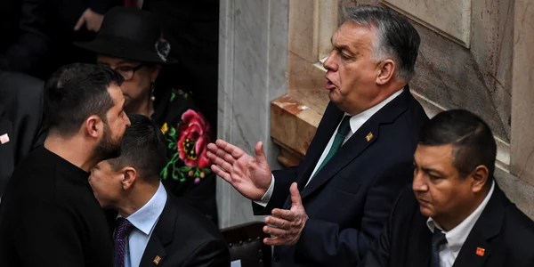 Volodimir Zelenski si Viktor Orban in Argentina profimedia 0828372466 jpg