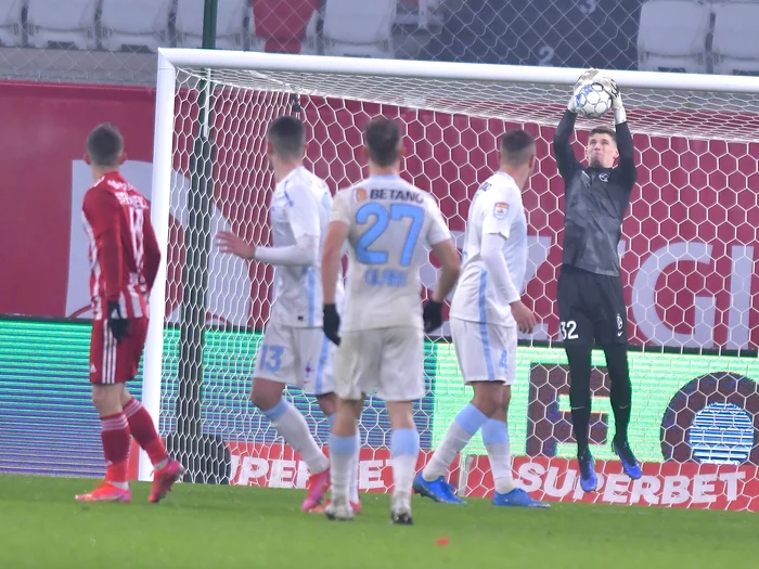 Ștefan Târnoveanu a avut intervenții salvatoare în meciul de la Sf. Gheorghe /Foto: sportpictures.eu