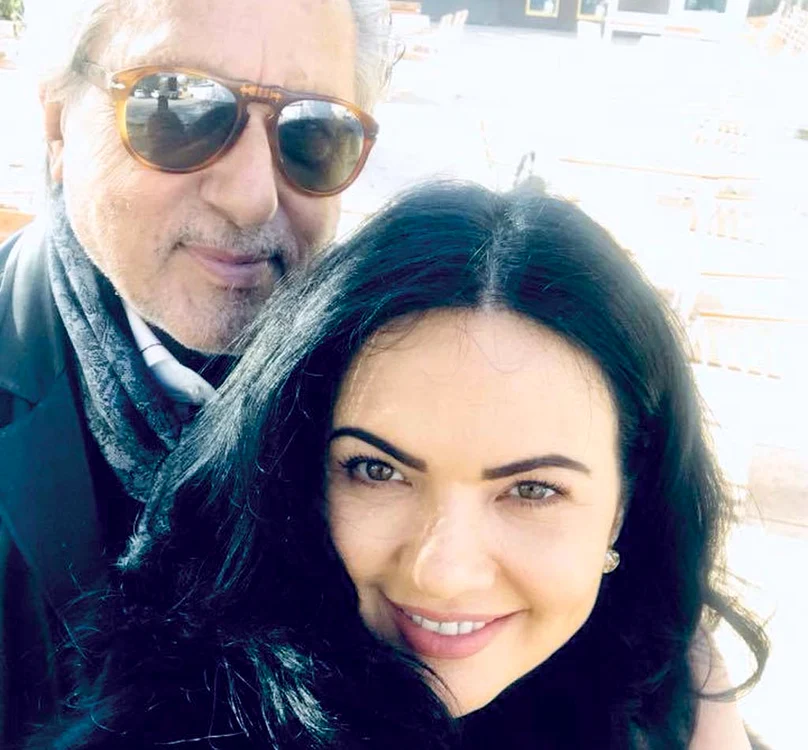 Ilie Năstase (72 de ani) şi actuala lui iubită, Ioana Simion (43 de ani)
