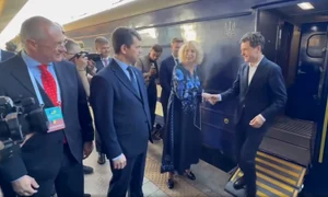 Nicuşor Dan Kiev 2026 captură video Facebook jpg
