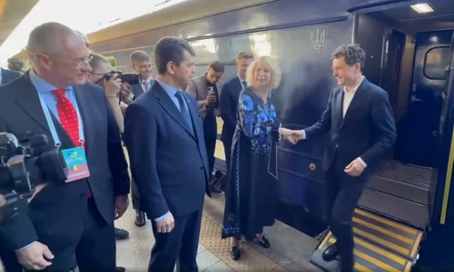 Nicuşor Dan Kiev 2026 captură video Facebook jpg