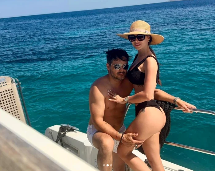 Liviu Vârciu și Anda Călin, în vacanță în Grecia / foto: Instagram