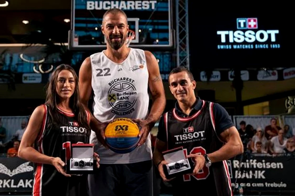 Virgil Stănescu, alături de Cătălina Ponor și de Marian Drăgulescu