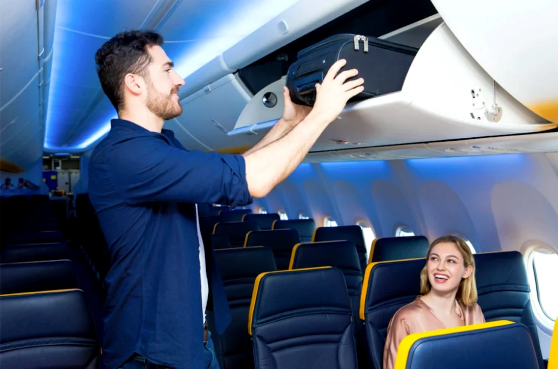 Bagaje de cabină în avion