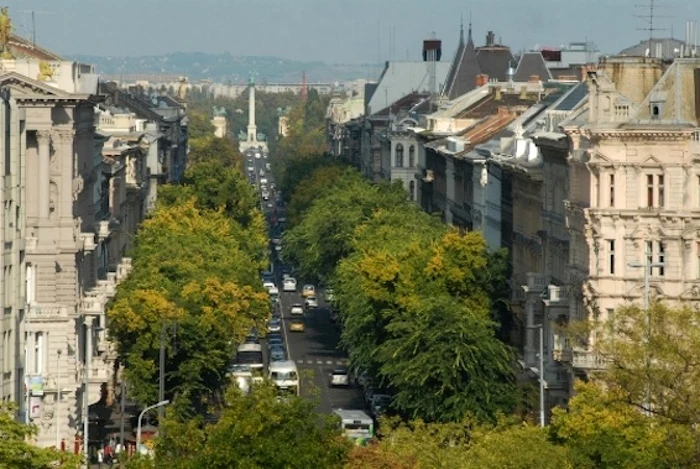 Cele mai mari bulevarde din lume Andrassy Budapesta