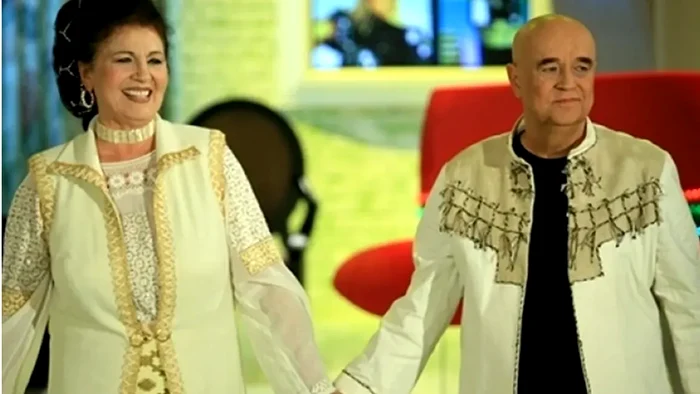 Benone Sinulescu și Irina Loghin au format un cuplu muzical