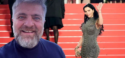 Brigitte Pastramă, pe covorul roșu de la Cannes