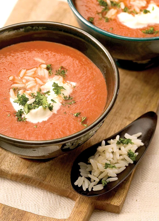 
    Supă-cremă cu orez  