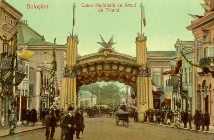 Arcul de Triumf în Botoșaniul antebelic FOTO adevărul