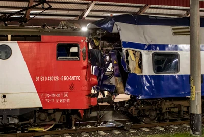 Accident feroviar Gara CFR Galati FOTO Inquam Photos  Ovidiu Iordachi jpg