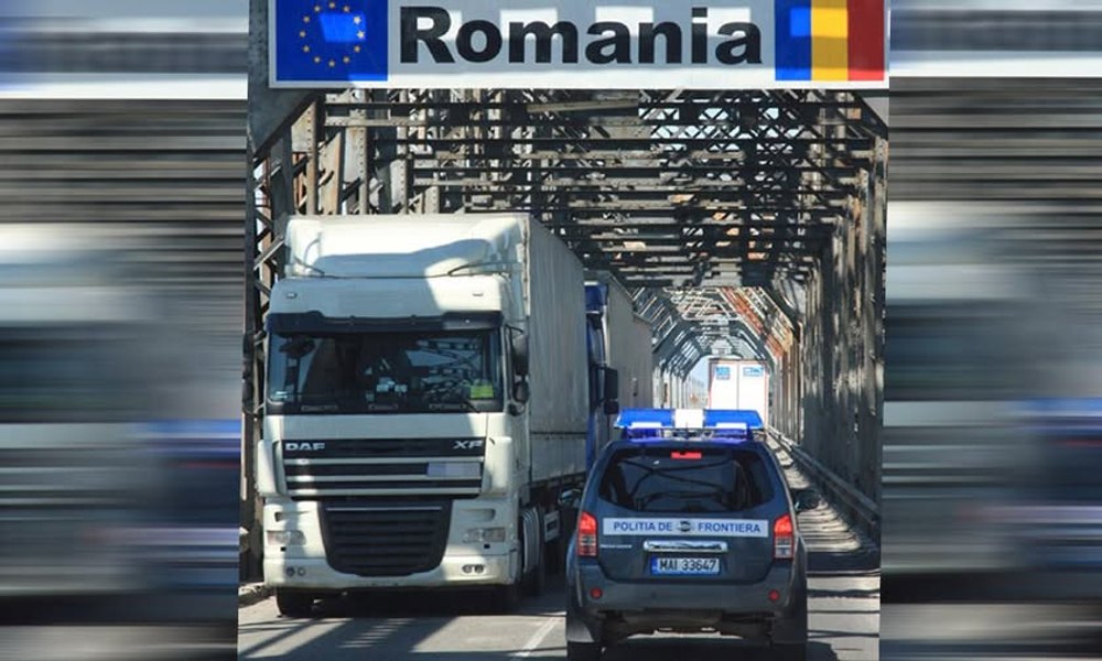 Se circulă pe o singură bandă pe podul Giurgiu – Ruse. Ce rute opționale recomandă Poliția