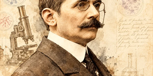 Portret stiintific pe pergament vechi png