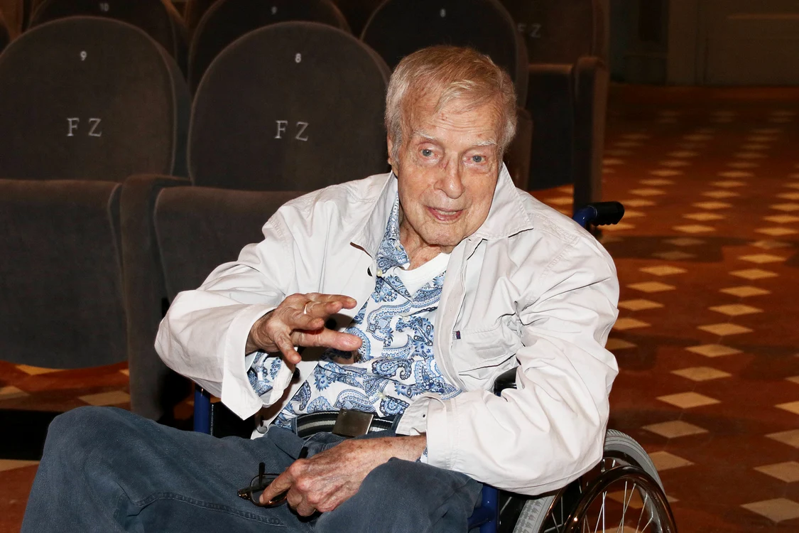 Franco Zeffirelli are 95 de ani. Regizorul a fost fotografiat la muzeul din Florenţafoto: Hepta