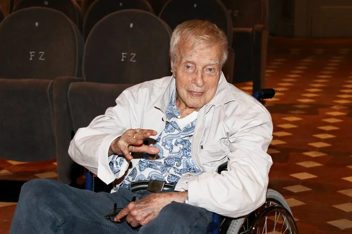 Franco Zeffirelli are 95 de ani. Regizorul a fost fotografiat la muzeul din Florenţafoto: Hepta