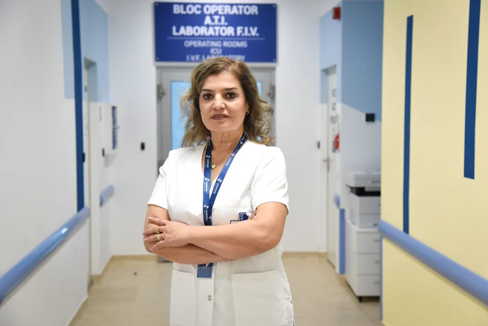 Dr. Erna Stoian, medic primar obstetrică-ginecologie, coordonator Centrul FIV SANADOR