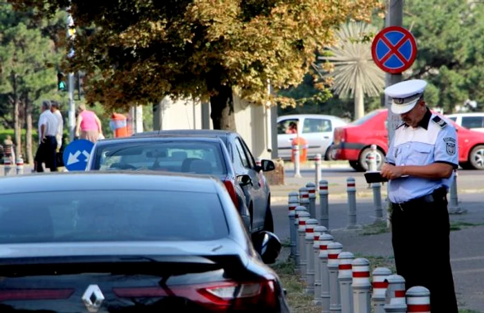 amenda politisti locali parcare Galati 2