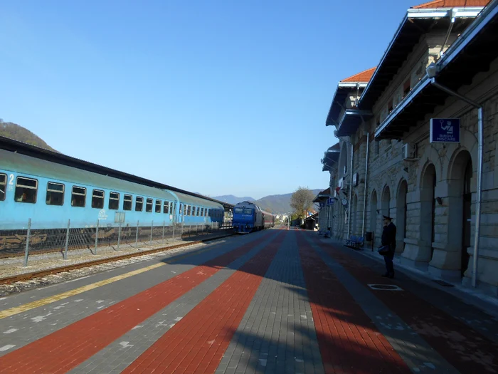 Gara din municipiul Piatra Neamț FOTO Facebook