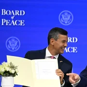 Santiago Peña și Donald Trump FOTO AFP