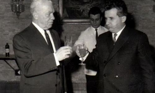 Mănescu garat pe linie moartă, Bodnăraş petrecut la cimitir cu alai preoţesc jpeg