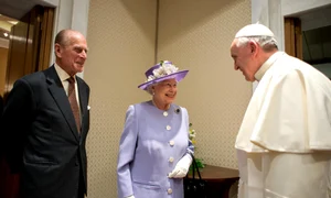 Papa Francisc și Regina Elisabeta a II a (3) jpg