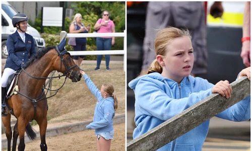 Zara Tindall cu fiica cea mare, Mia Tindall, Profimedia (2) jpg