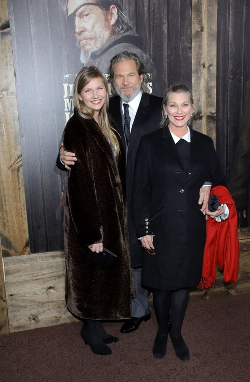Jeff Bridges, alături de soția Susan (63 de ani) și fiica Jessie (33 de ani)