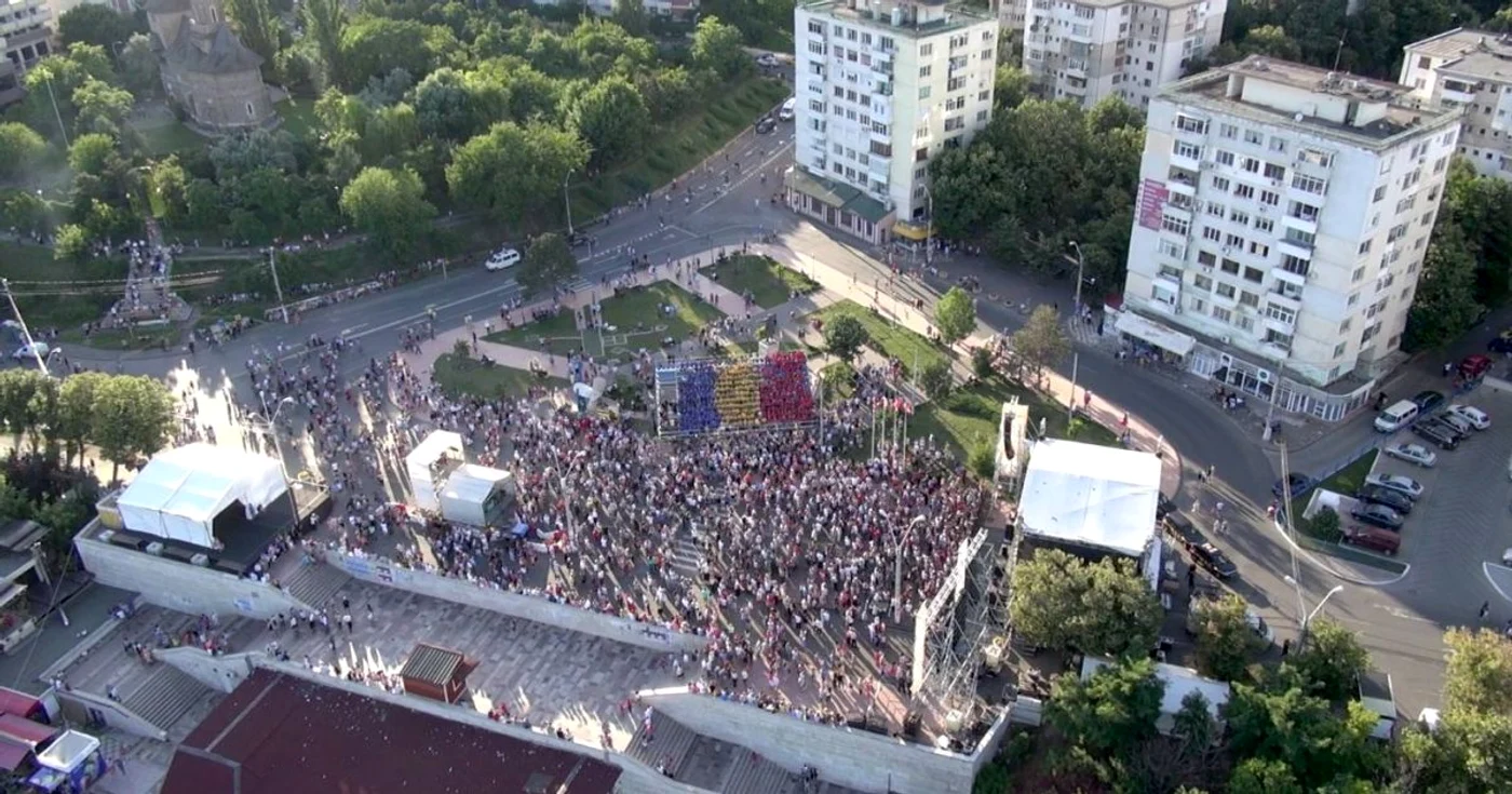 La acţiune au participat peste 350 de persoane. Foto: Facebook