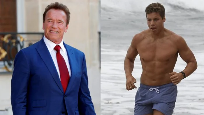 
    Arnold și fiul lui, provenit din idila cu menajera familieifoto: arhivă  