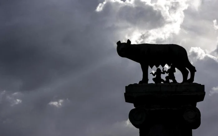 Statuia Lupoaicei din Roma FOTO EPA-EFE