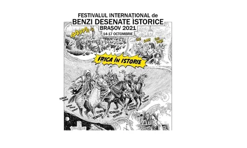 Începe Festivalul Internațional de Benzi Desenate Istorice Brașov  Programul evenimentelor jpeg