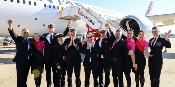 qantas zbor new york sydney echipaj foto AFP