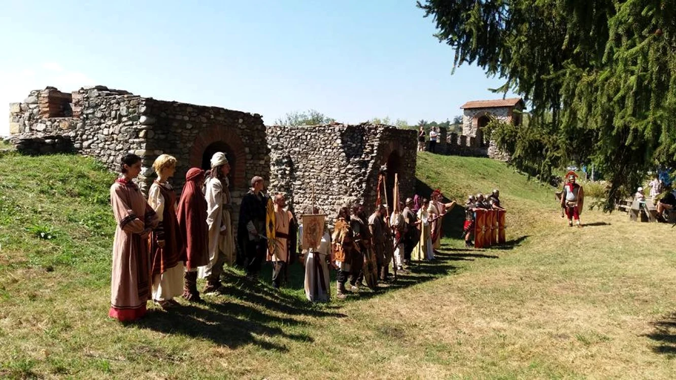 Festivalul Sigiliul Romei în Argeş, la Castrul Jidova Foto CJ Argeş