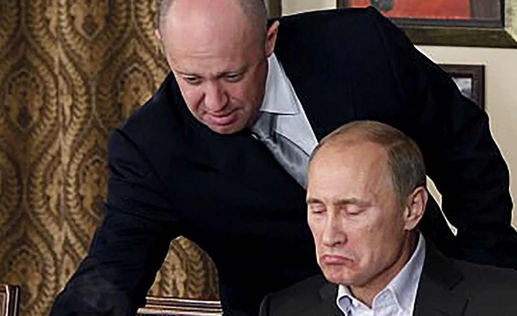 Vladimir Putin și Evgheni Prigojin FOTO Profimedia