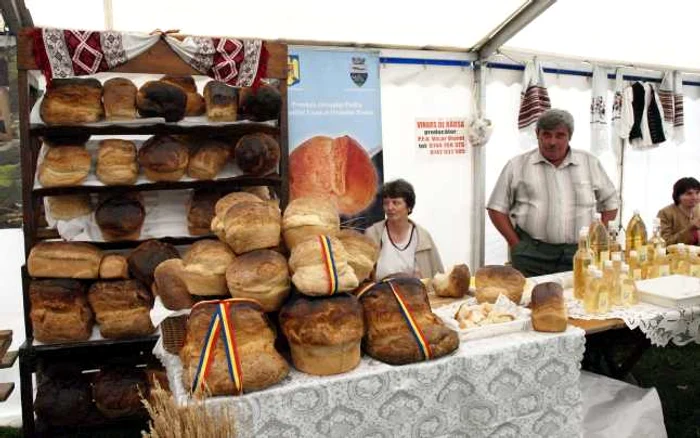 Pita de Pecica este prezentată mereu la diverse târguri şi expoziţii FOTO arhivă Adevărul