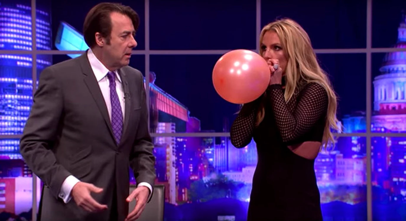 Britney i-a distrat pe cei prezenţi la emisiunefoto: The Jonathan Ross Show