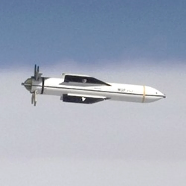  B-52 în timpul unui test al armei deasupra poligonului de rachete White Sands.