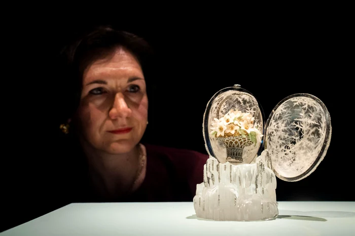 „Oul de iarnă” a fost creat de casa Fabergé (Foto: Profimedia)