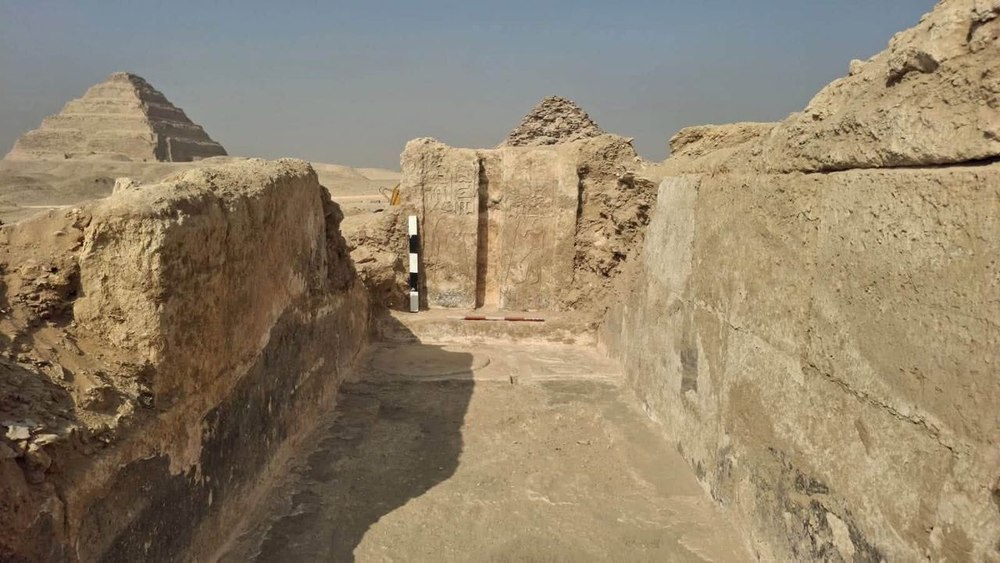 Mormântul șambelanului regal Sekhentiu-Ptah, descoperit într-o necropolă egipteană antică din Saqqara