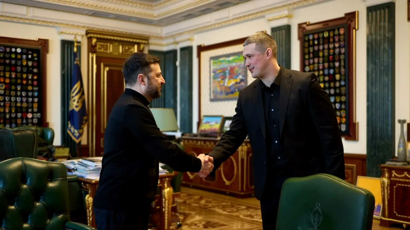 Volodimir Zelenski și Mihailo Fedorov/FOTO:X