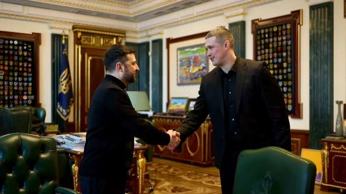 Volodimir Zelenski și Mihailo Fedorov/FOTO:X