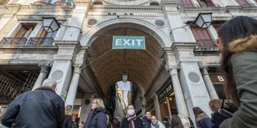 Turisti in Venetia FOTO Getty Images 