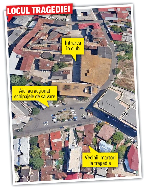 Polițiștii și pompierii au rămas fără reacție când au văzut în ce hal arată clădirea în care se distrau tineriiFoto: Mihai Caliu/ Sever Gheorghe/ Dorin Constanda/ Roberto Sălceanu/ Mediafax