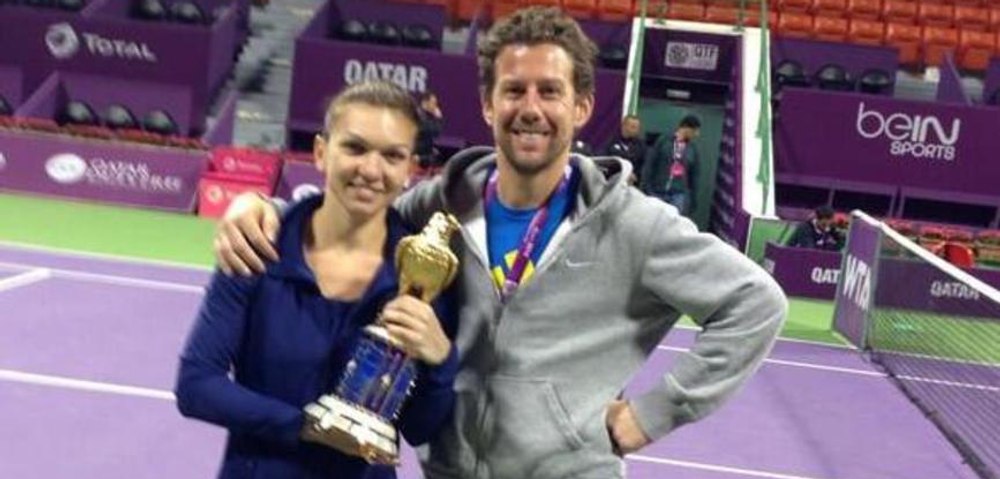 Simona Halep se je izognila srečanju s trenerjem, ki ga je odpustila preko SMS-a