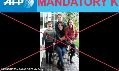 Poza editată cu Kate Middleton și copiii Getty Images png