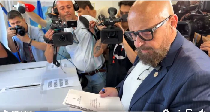 Piedone a anunțat cîă fiul său va conduce Sectorul 5 FOTo: captura
