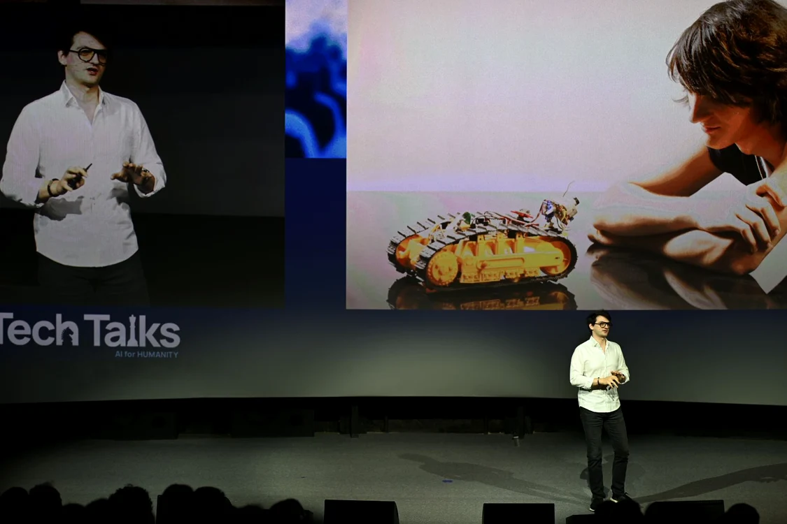 Cornel Amariei la Tech Talks FOTO UPT