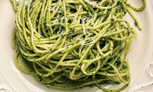 paste cu pesto de usturoi verde jpg
