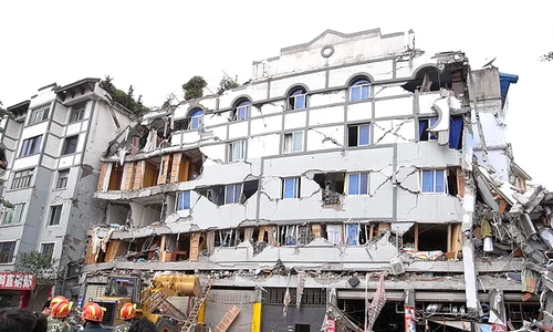 640px Sichuan earthquake building collasped  JPG