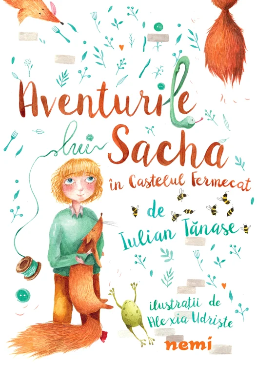 Copertă „Aventurile lui Sacha în castelul fermecat”